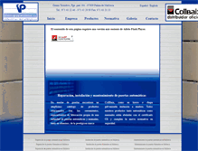 Tablet Screenshot of insulardepuertas.com